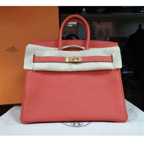 Hermes Birkin 25 Capucine 